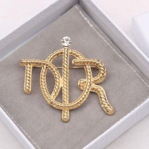 Luxury Dior Brooch